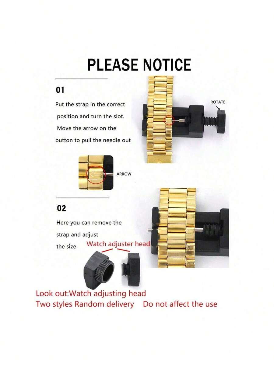 1 Piece Men's And Women's Black Rubber Strap Sporty, Casual, Creative Design, Adjustable Strap, Studded Round Dial Watch