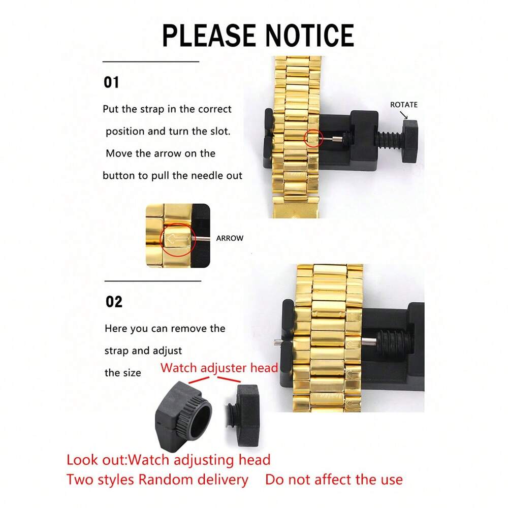 1 Piece Men's And Women's Black Rubber Strap Sporty, Casual, Creative Design, Adjustable Strap, Studded Round Dial Watch